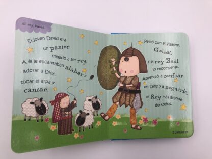 BIBLIA HISTORIAS PARA NIÑOS CELESTE - Image 3