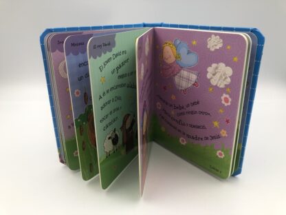 BIBLIA HISTORIAS PARA NIÑOS CELESTE - Image 2