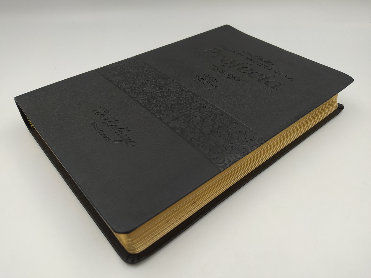 BIBLIA DE ESTUDIO DE LA PROFECÍA PIEL NEGRA RV60 - Image 2