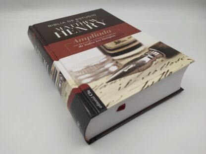 BIBLIA DE ESTUDIO MATHEY HENRY RV60 PASTA DURA - Image 3