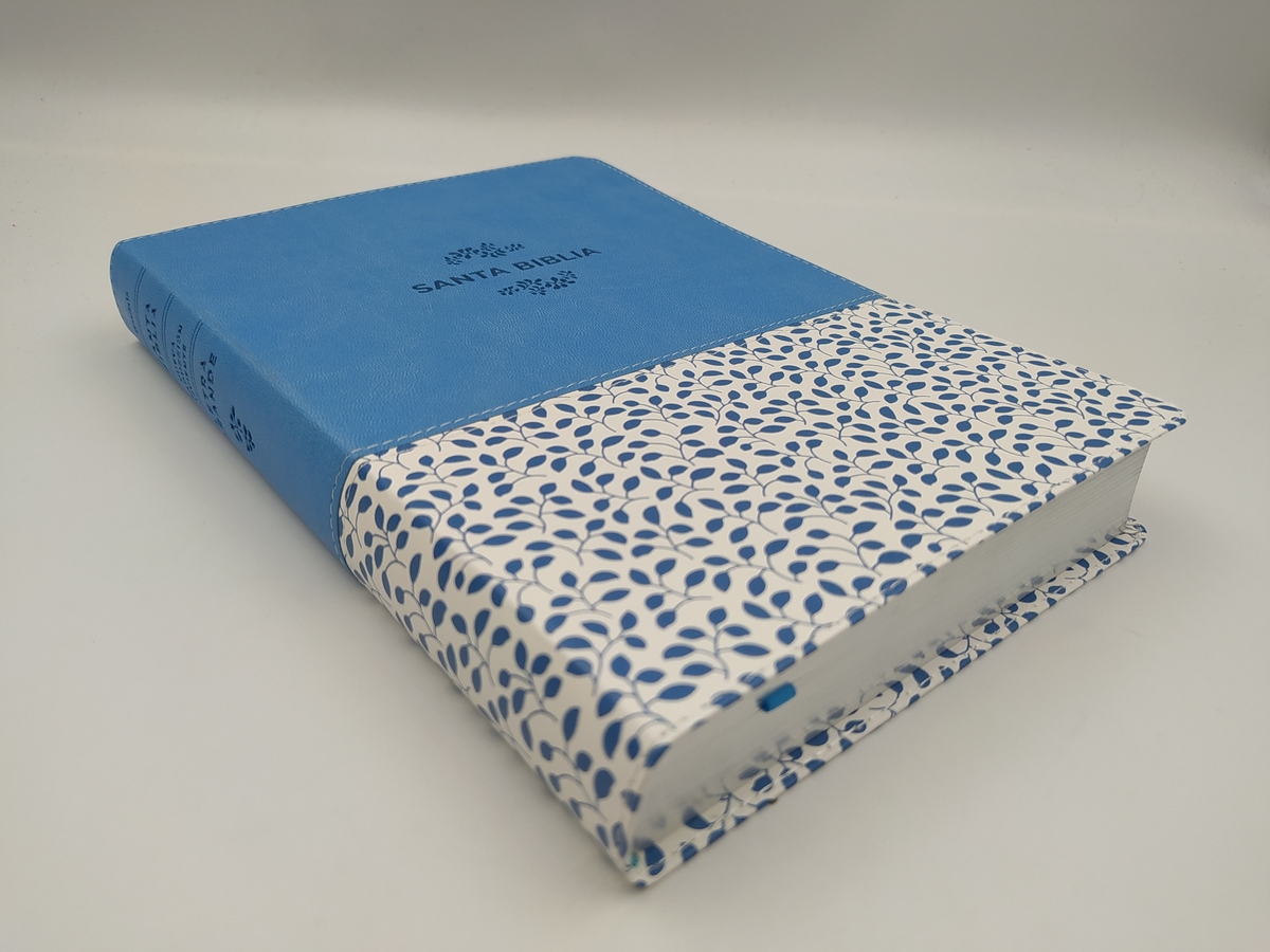 BIBLIA NTV ULTRAFINA- SIMIL PIEL CELESTE LG - Image 6