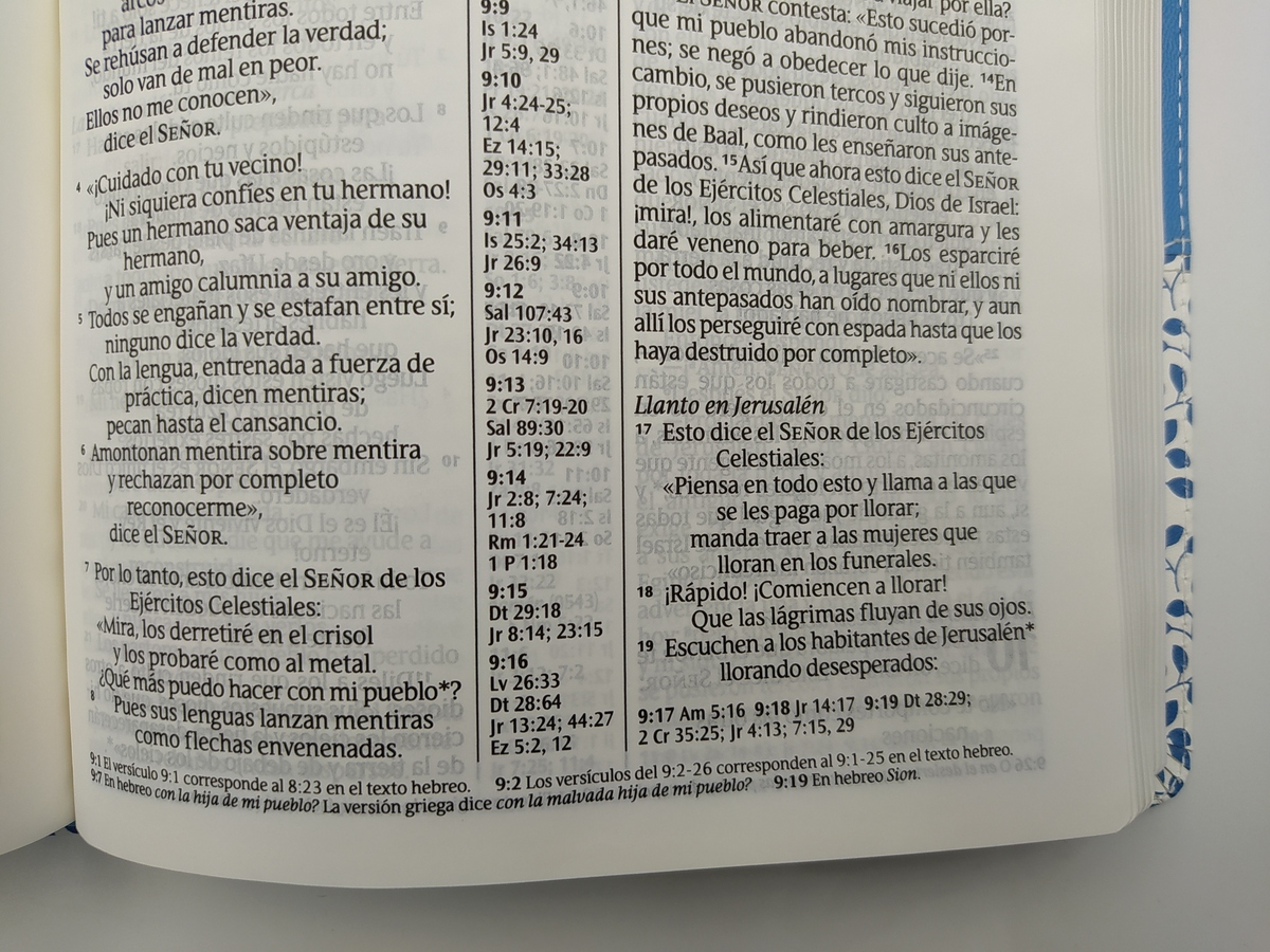 BIBLIA NTV ULTRAFINA- SIMIL PIEL CELESTE LG - Image 4
