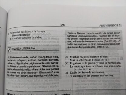 BIBLIA DE ESTUDIO PLENITUD PASTA SUAVE - Image 3