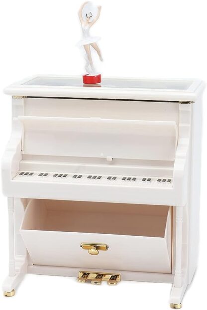 JOYERO DE CAJA MUSICAL PIANO BAILARINA - Image 3
