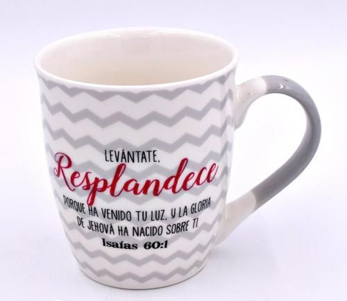 TAZA CERAMICA RESPLANDECE ISAIAS 60:1 - Image 3