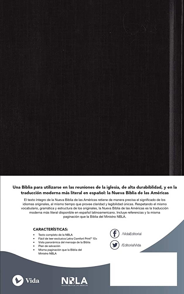 BIBLIA CONGREGACIONAL NBLA - LETRA GRANDE PD - Image 5