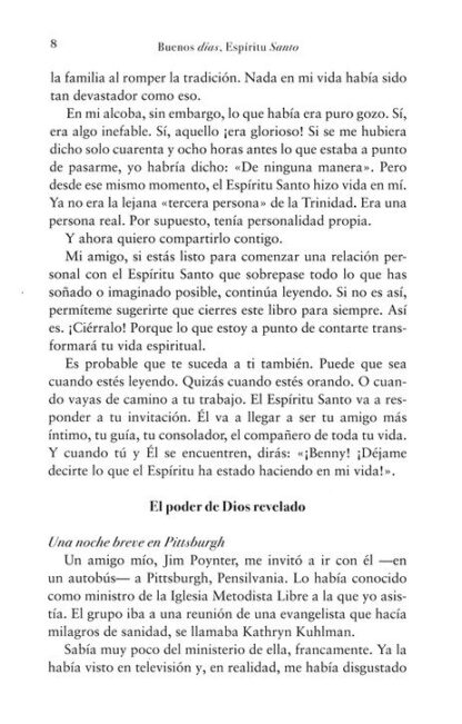 BUENOS DIAS, ESPIRITU SANTO - BENNY HINN - Image 3