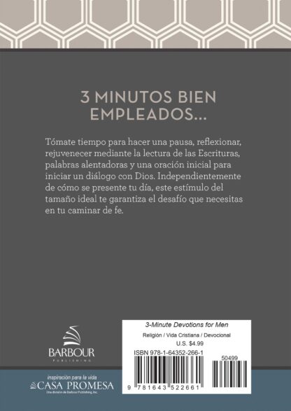 DEVOCIONAL  DE 3 MINUTOS PARA HOMBRES - Image 5