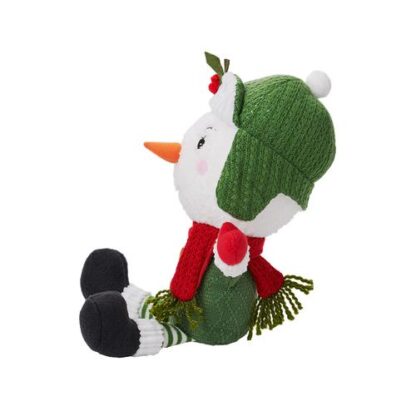 ADORNO DE PELUCHE PARA REPISA -MUÑECO DE NIEVE - Image 2