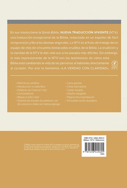 BIBLIA NTV DE REFERENCIA ULTRAFINA - Image 2