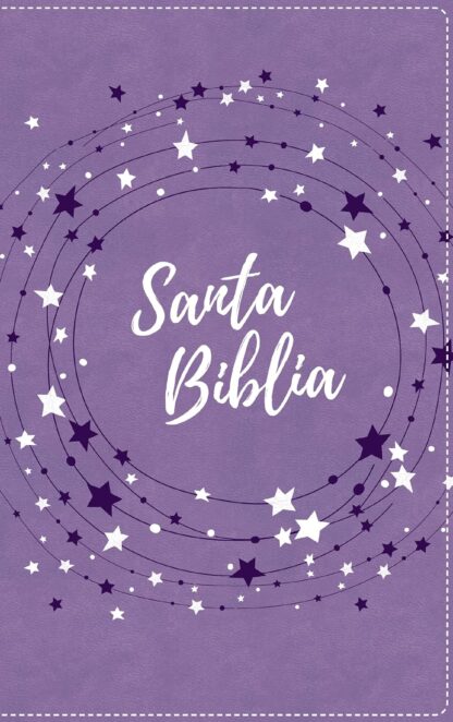 BIBLIA NVI PARA NIÑAS ESTRELLAS LILA - Image 9