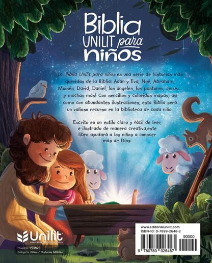BIBLIA UNILIT PARA NIÑOS HISTORIAS TAPA DURA - Image 2