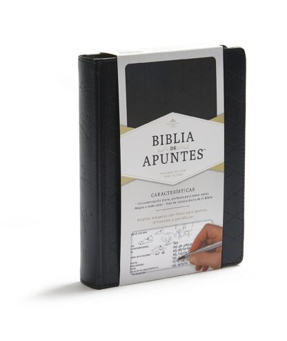 BIBLIA DE APUNTES RV1960 IMIT PIEL NEGRO