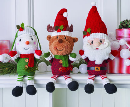 ADORNO DE PELUCHE PARA REPISA -MUÑECO DE NIEVE - Image 3