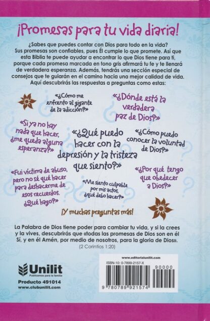 BIBLIA PROMESAS PARA JOVENES RV60 ROSA - Image 3