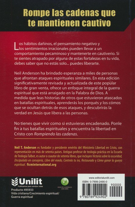 ROMPIENDO LAS CADENAS- NEIL T. ANDERSON - Image 2