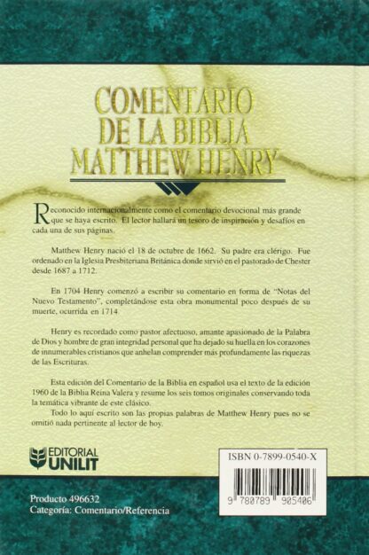 COMENTARIO DE LA BIBLIA MATHEW HENRY - Image 2
