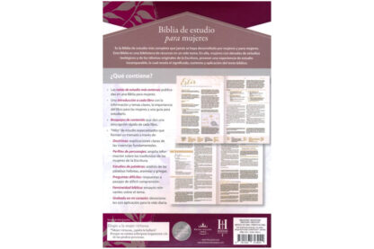 BIBLIA DE ESTUDIO PARA MUJERES RV1960 - Image 5