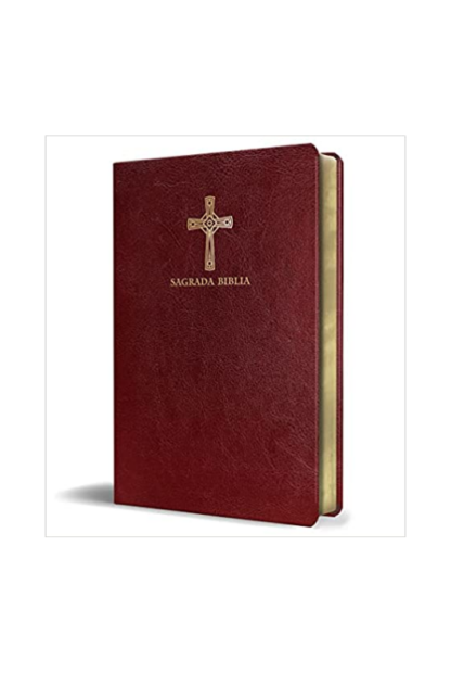 BIBLIA DE AMÉRICA CATÓLICA COLOR VINO