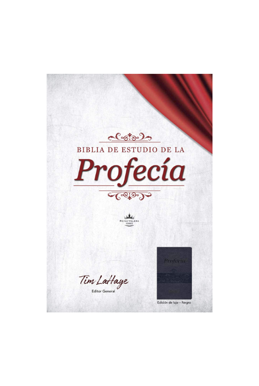 BIBLIA DE ESTUDIO DE LA PROFECÍA PIEL NEGRA RV60