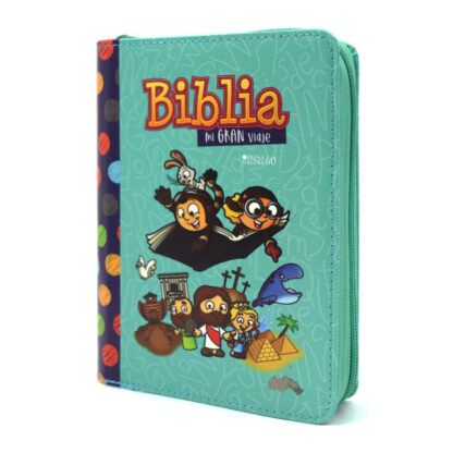 BIBLIA MI GRAN VIAJE (AGUA MARINA)- CIERRE