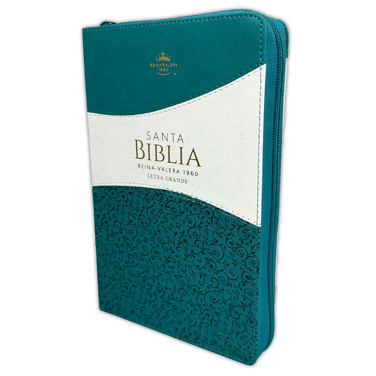 BIBLIA RV60 LETRA GRANDE CIERRE TURQUEZA - Image 6