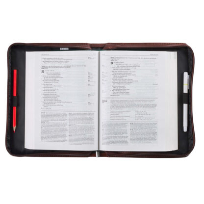 ESTUCHE DE CUERO JUAN 3:16 (MEDIANO) - Image 5
