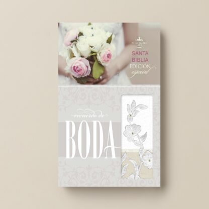 BIBLIA RECUERDO DE BODA RV60 TAMAÑO BOLSILLO
