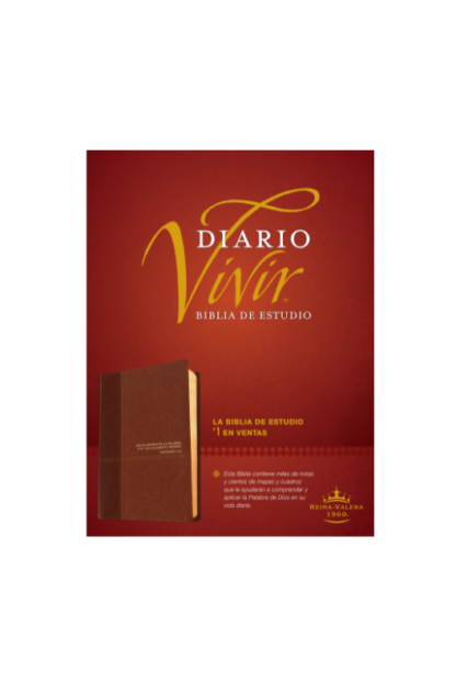 BIBLIA ESTUDIO DIARIO VIVIR RV60- PIEL