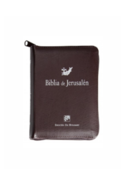 BIBLIA JERUSALEN DE BOLSILLO CAFE CON CIERRE