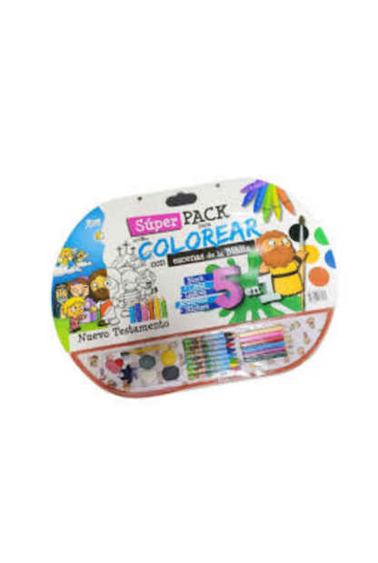 SUPER PACK PARA COLOREAR NUEVO TESTAMENTO