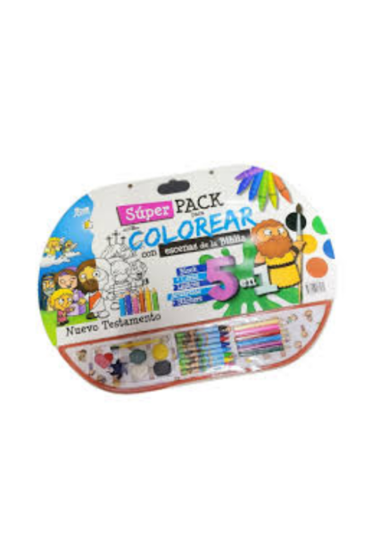 SUPER PACK PARA COLOREAR A. TESTAMENTO