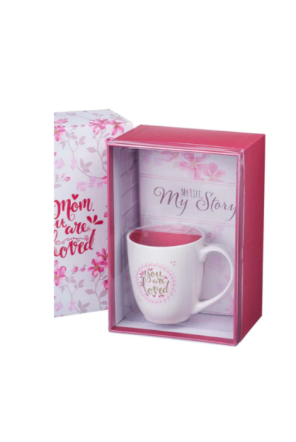 ESTUCHE MAMÁ AMADA- LIBRETA + TAZA