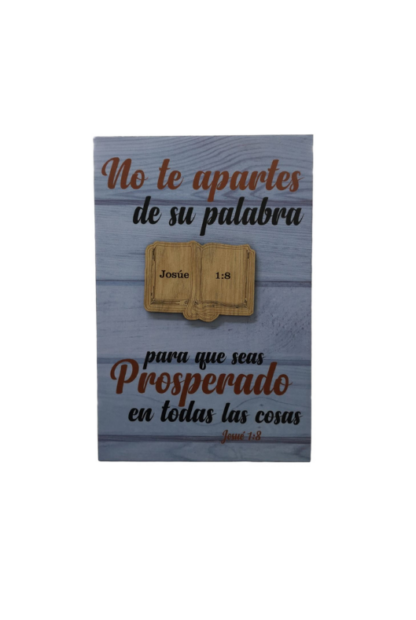 CUADRO  NO TE APARTES DE SU PALABRA