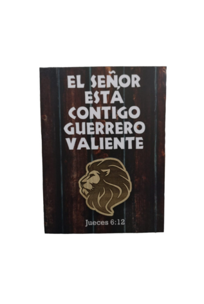 CUADRO EL SEÑOR ESTA CONTIGO GUERRERO