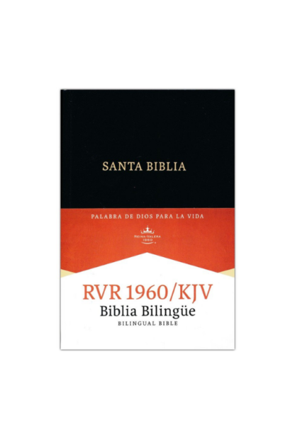 BIBLIA BILINGÜE RV60/KJV PASTA DURA