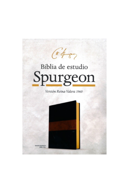 BIBLIA DE ESTUDIO ESPURGEON RV1960