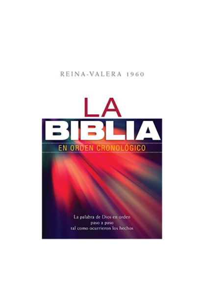 BIBLIA RV60 ORDEN CRONOLOGICO