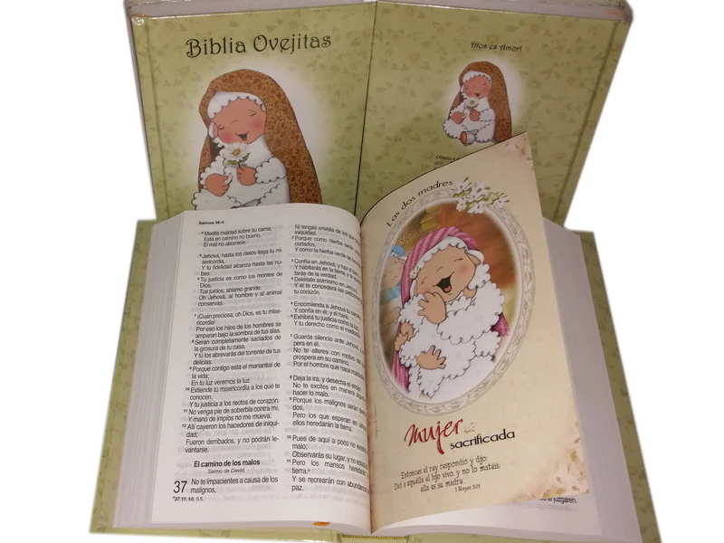 BIBLIA OVEJITAS MUJER RV60 PASTA DURA - Image 2