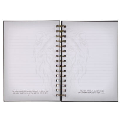 LIBRETA DE RESORTES SE FUERTE  Y VALIENTE EN INGLES - Image 2