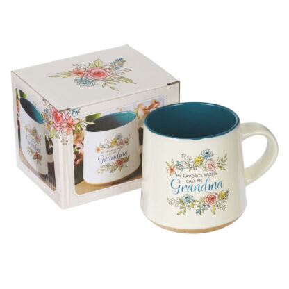 TAZA CERAMICA MI PERSONA FAVORITA ME LLAMA ABUELA