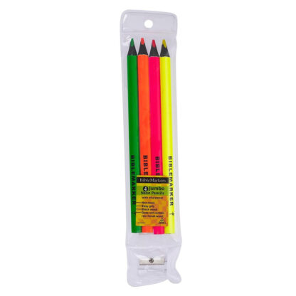 RESALTADORES DE LAPIZ SECO 4 PCS NEON