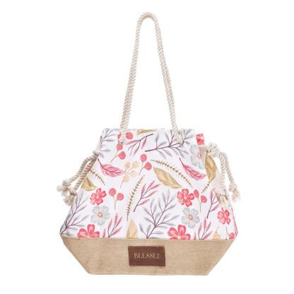 BOLSO FLORAL BENDECIDA  AJUSTABLE