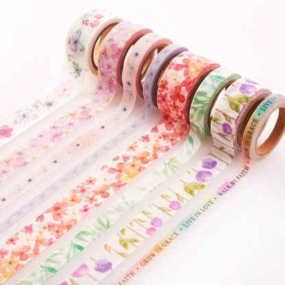 CINTAS WASHI FLORES DE BENDICIONES - Image 2