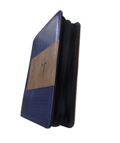 ESTUCHE DE BIBLI AZUL Y CAFE- TALLA L - Image 6