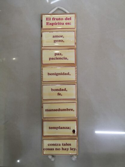 CUADRO FRUTOS DEL ESPIRITU SANTO - Image 2
