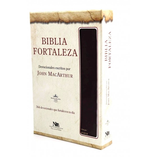 BIBLIA FORTALEZA DEVOCIONAL RV60 JHON MACARTHUR