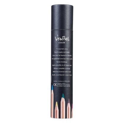 LAPICES DE COLOR 12 PCS MARCA VERITAS - Image 2