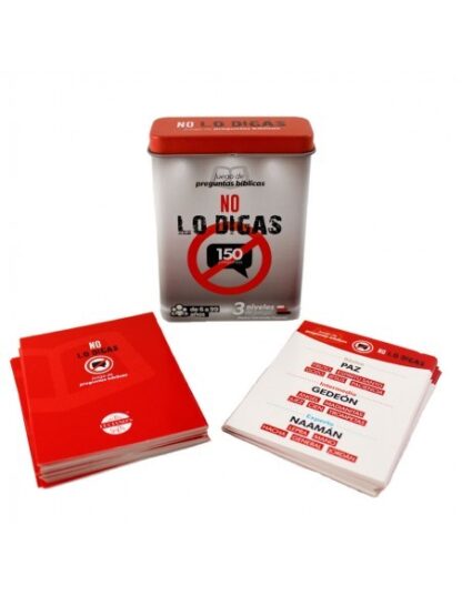 JUEGO CARTAS BÍBLICAS NO LO DIGAS