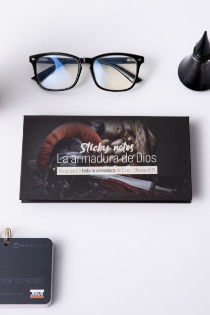 ESTUCHE DE NOTAS ADHESIVA ARMADURA - Image 3